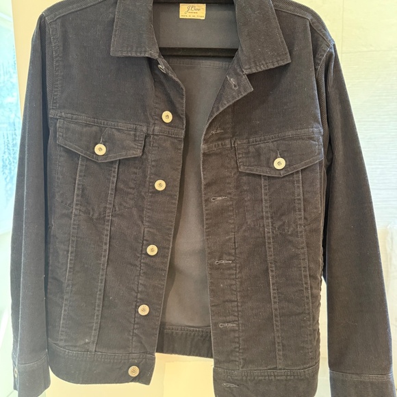 J. Crew Trucker Jacket in Stretch Corduroy - Picture 2 of 4